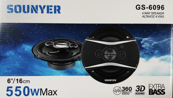 باند گرد تیوتردار سایز 6 اینچ برند سونیر (SOUNYER) مدل GS-6096