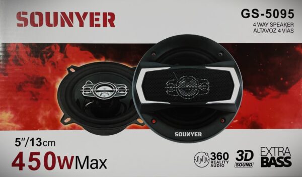 باند گرد سایز 5 اینچ برند سونیر SOUNYER مدل GS-5095