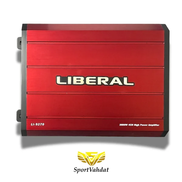 آمپلی فایر خودرو LIBERAL مدل Li-9270 | تقویت‌کننده ۴ کاناله با قدرت خروجی بالا